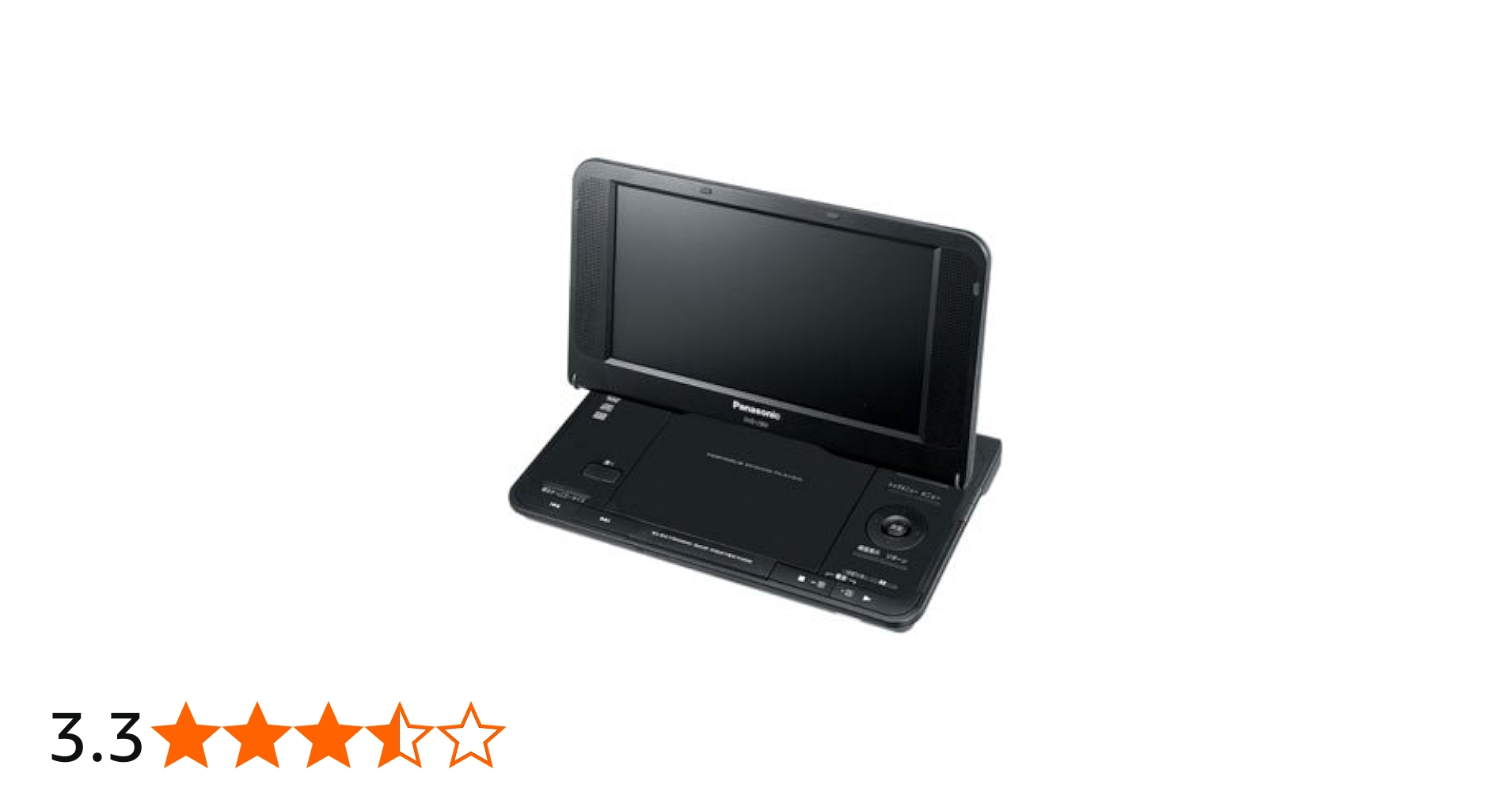 Amazon | パナソニック ポータブルDVDプレイヤー 8.5V型液晶搭載 DVD