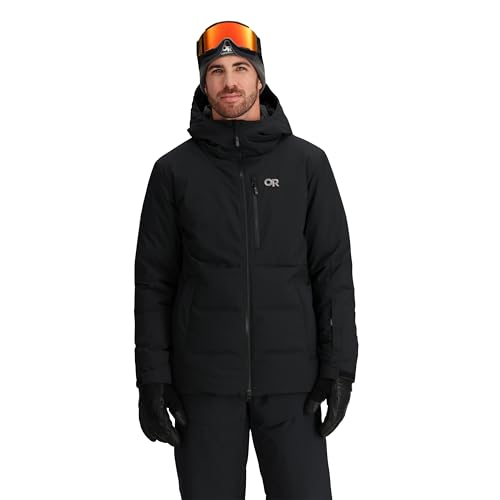 Amazon.com: Outdoor Research Men's Snowcrew Down Jacket, Black, S