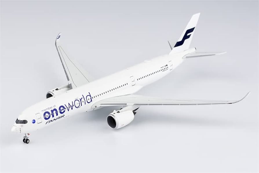 Amazon.com: NG Models Finn Air Member of oneworld for Airbus A350