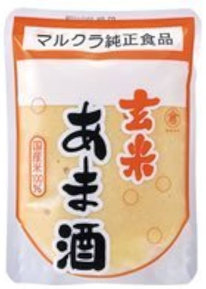 Amazon.co.jp: マルクラ食品 玄米あま酒 250g×20個 : 食品・飲料・お酒
