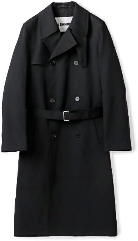 Amazon | [ジルサンダー] コート アパレル メンズ WOOL トレンチコート