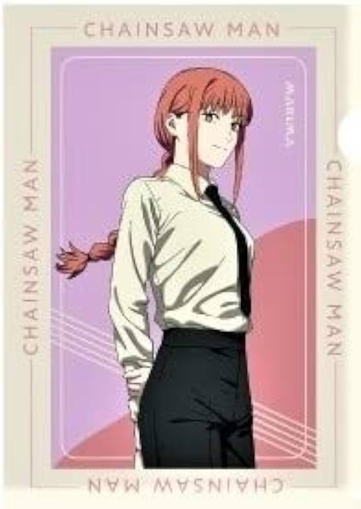 Amazon.co.jp: チェンソーマン クリアファイル マキマ (2) 公式 グッズ