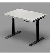 Amazon.co.jp: 山善(YAMAZEN) 昇降デスク 電動 一枚板 昇降式