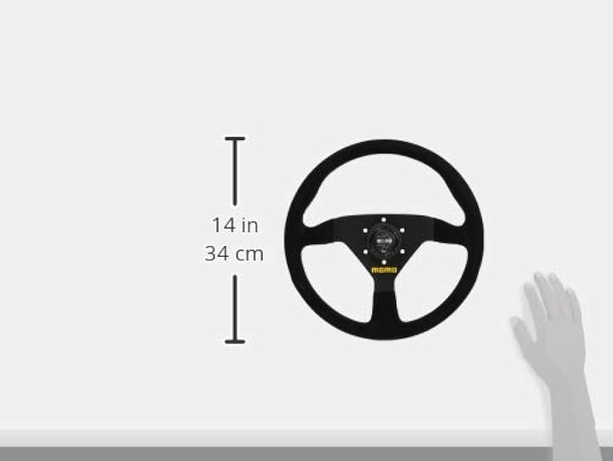 Amazon | MOMO(モモ) ステアリング MOD.78 32パイ BK/スエード M-46
