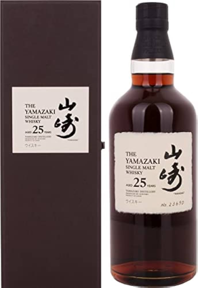 Amazon.co.jp: 山崎25年 [ ウイスキー 日本 700ml ] : 食品・飲料・お酒