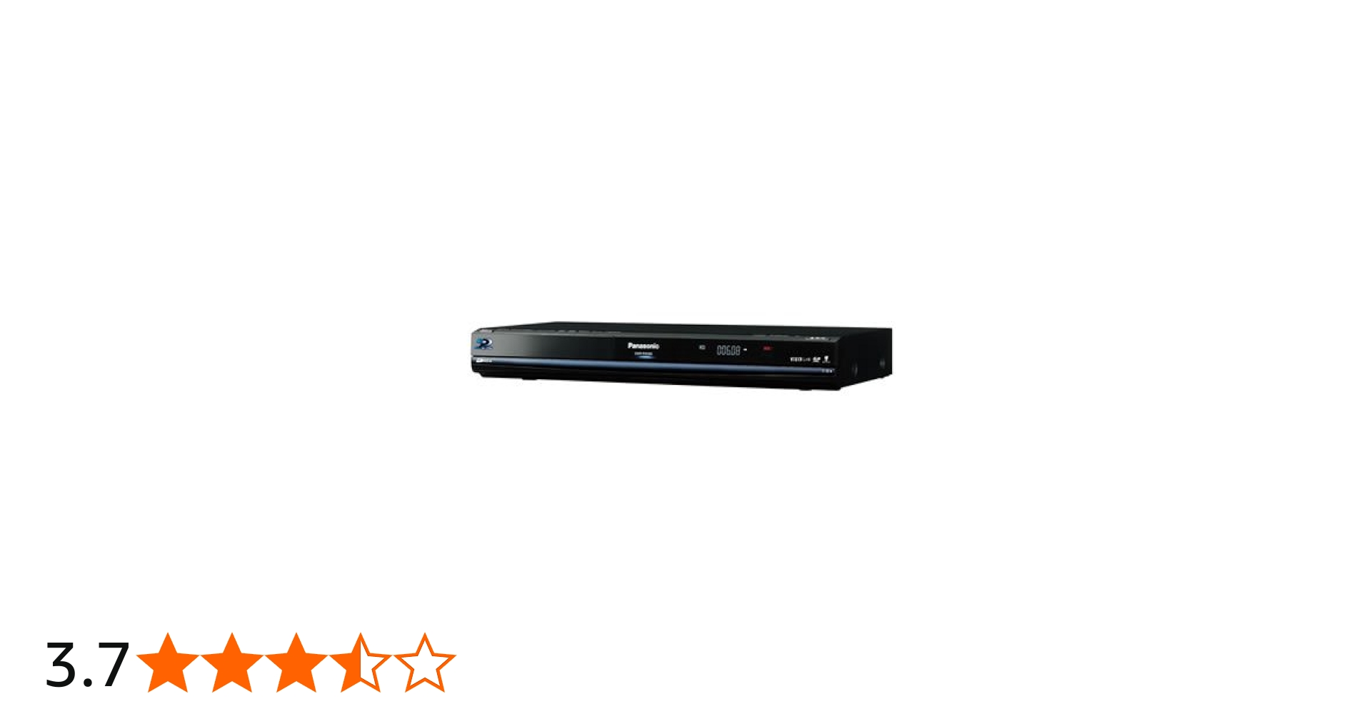 Amazon | Panasonic 500GB 2チューナー ブルーレイレコーダー ブラック