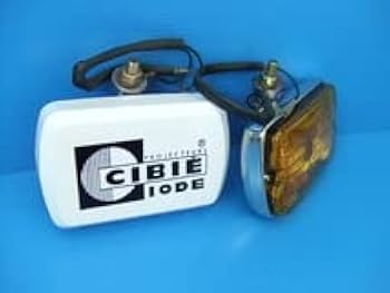 Amazon.co.jp: 当時物 2個 シビエ35角型 フォグランプ 旧車 ライト