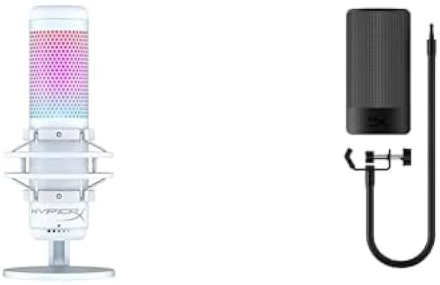 Amazon.co.jp: HyperX QuadCast S スタンドアロンマイク ホワイト