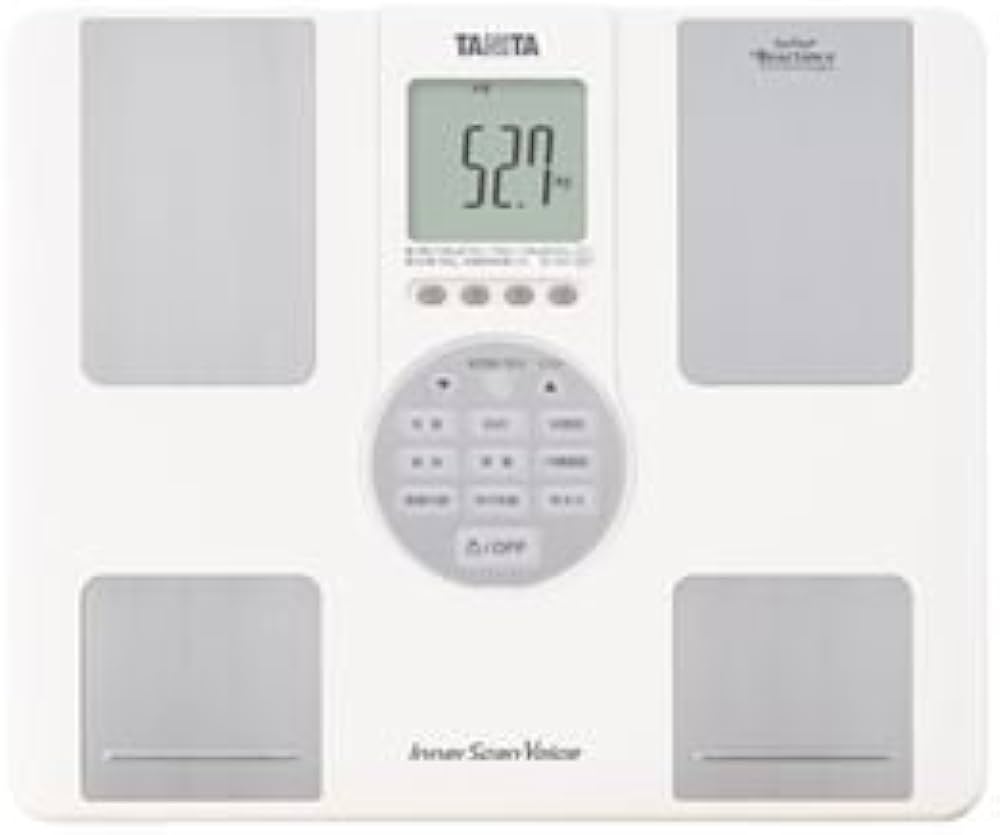 Amazon.co.jp: タニタ 体重計 インナースキャンVoice BC-202-WH