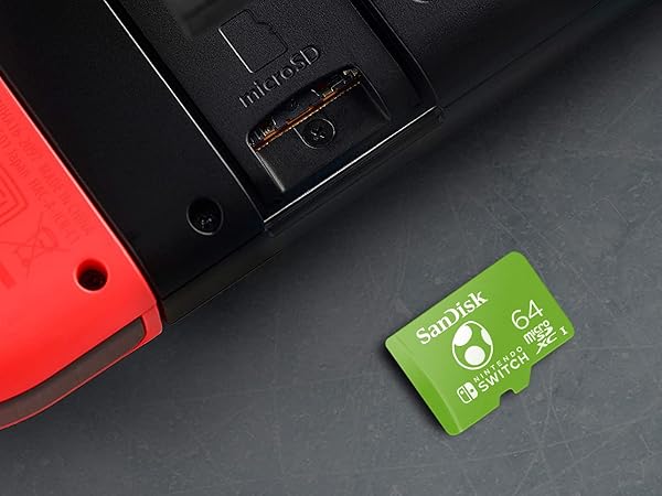 Amazon.com: SanDisk 64GB microSDXC-Card Licensed for Nintendo