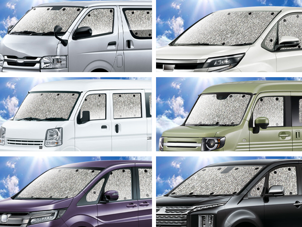 Amazon | 趣味職人 サンシェード シームレス ライト 車 新型