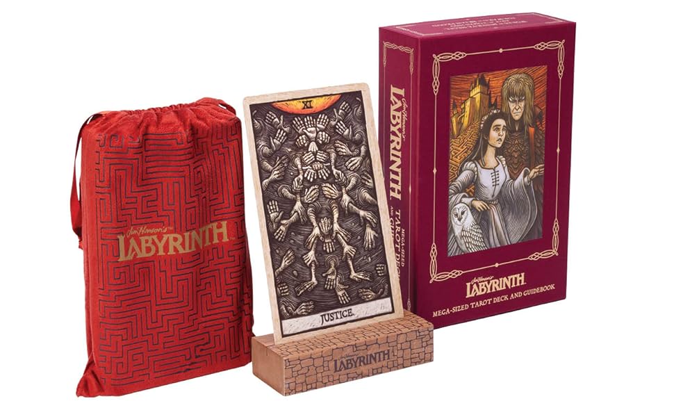 Mega-Sized Tarot: Labyrinth Tarot Deck and Guidebook: Siegel