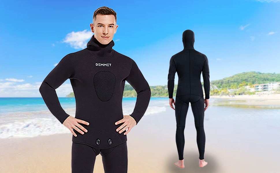 Amazon | ウェットスーツ 7mmネオプレン メンズウェットスーツ 長