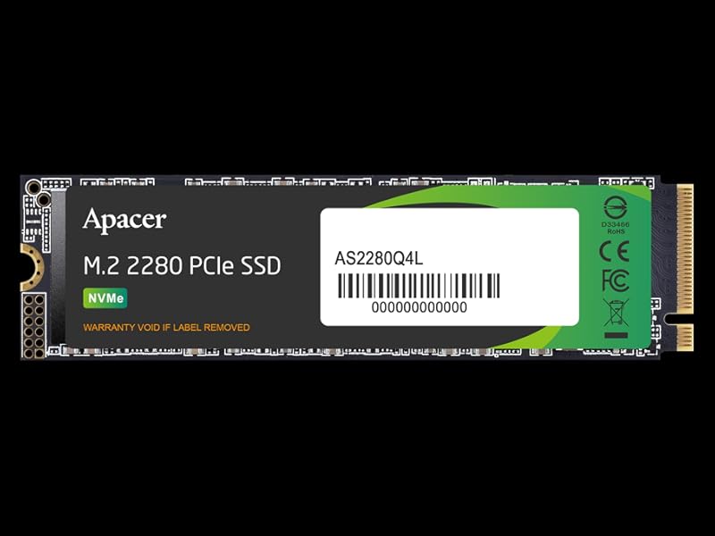 Amazon | Apacer アペイサー SSD 512GB M.2 PCIe Gen4 x 4 NVMe 最大