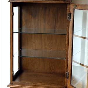 Amazon.co.jp: キャビネット ガラス アンティーク クラシック 木製