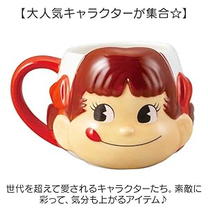 Amazon｜サンアート 不二家 ペコちゃん Peko フェイス マグカップ