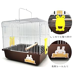 Amazon | Gifty インコ キャリーケージ 通院 移動 鳥 キャリー ケージ