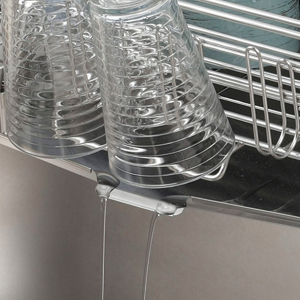 Amazon｜下村企販 容量を増やせる 水切りラック 伸縮 奥行48cm 【日本