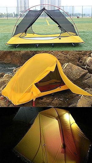 Amazon | Desert Walker超軽量折りたたみ持ち運び式キャンプベッド