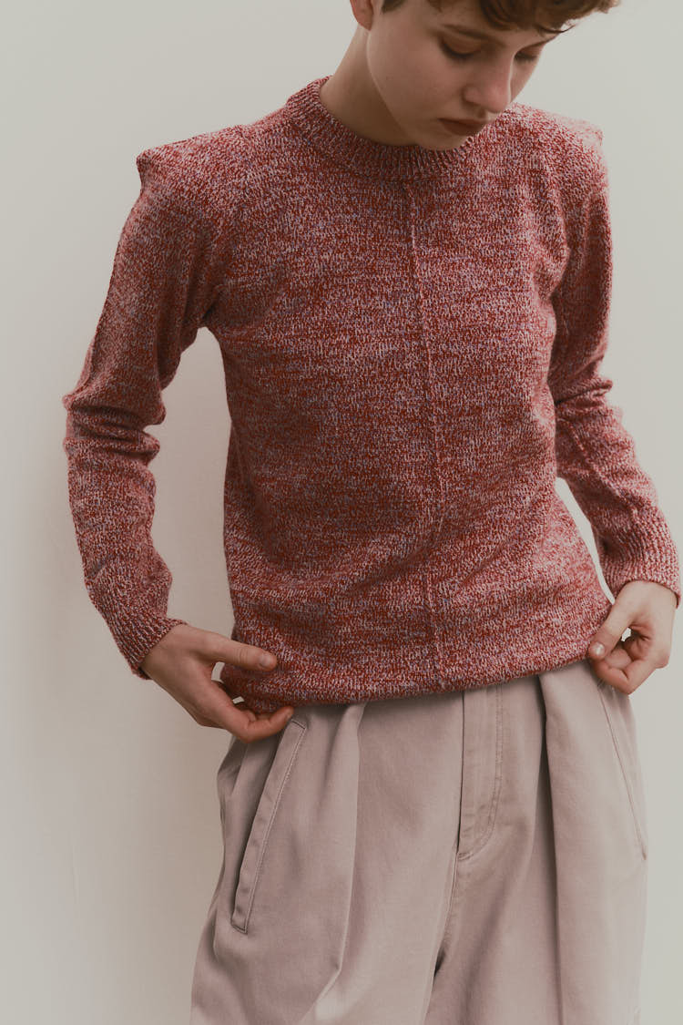 ショルダーミックスニット | MACHATT ONLINE STORE