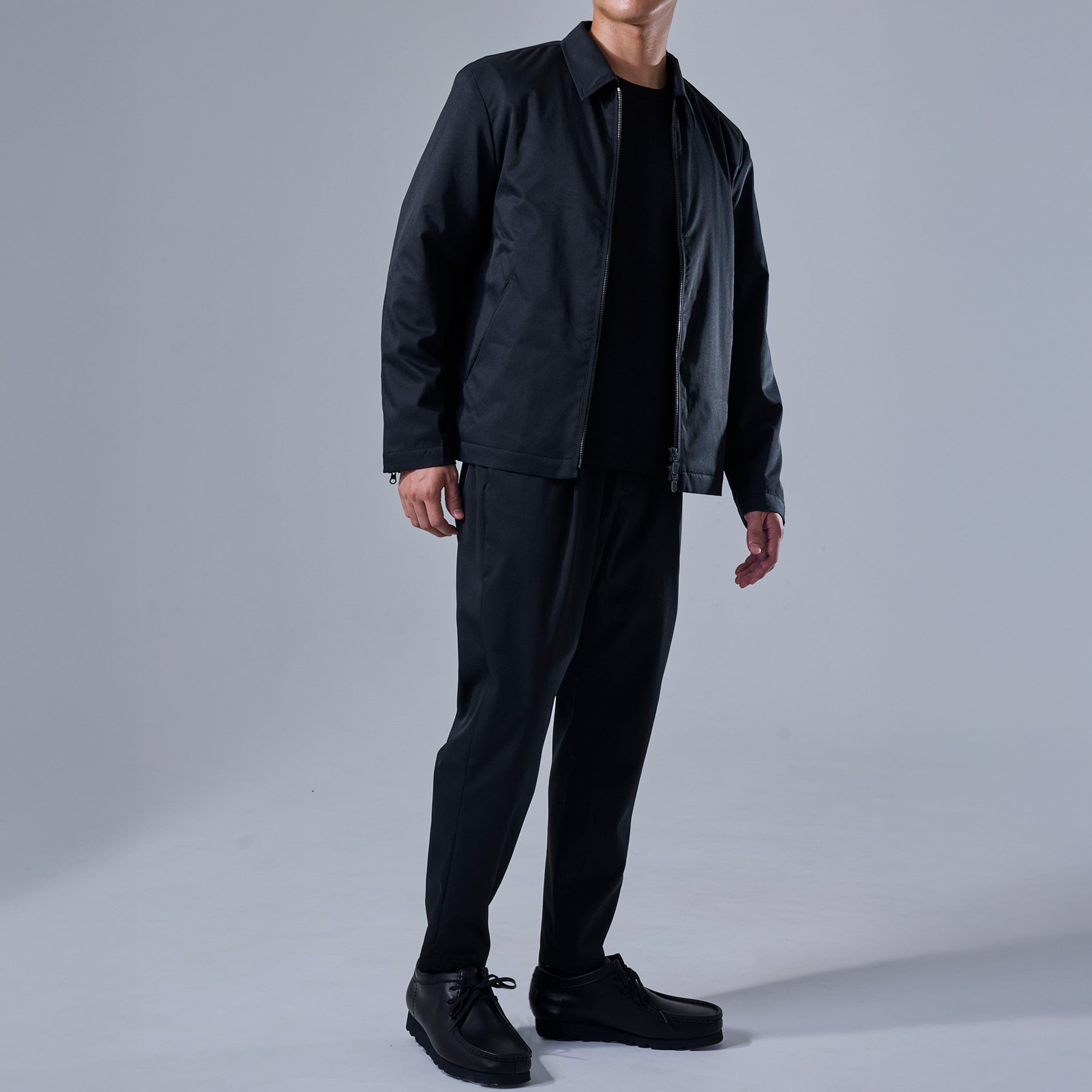 ultimex × polartec] washable zip half coat – Macqlo