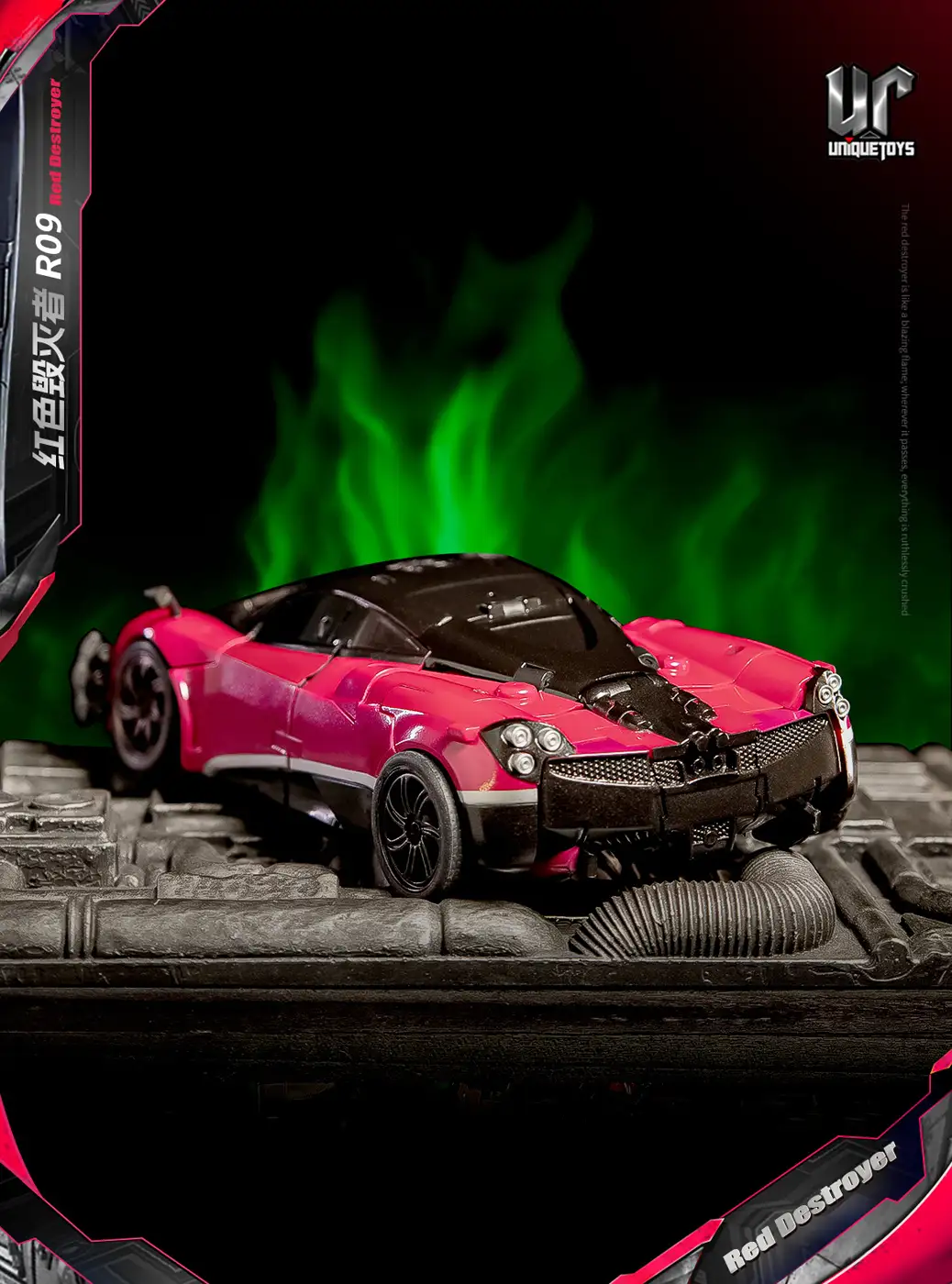 Unique Toys UT R-09 Red Destroyer - Magic Square Toys