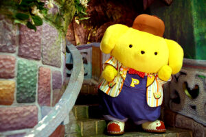 ピューロランド 館のレストラン レプリカ絵画 ポムポムプリン マイ