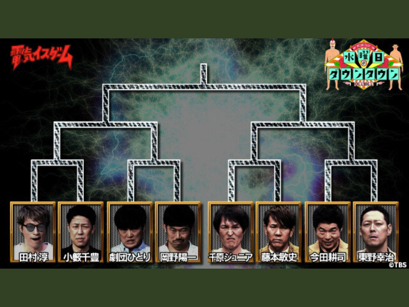 水曜日のダウンタウン』人気企画「電気イスゲーム」全7エピソードを