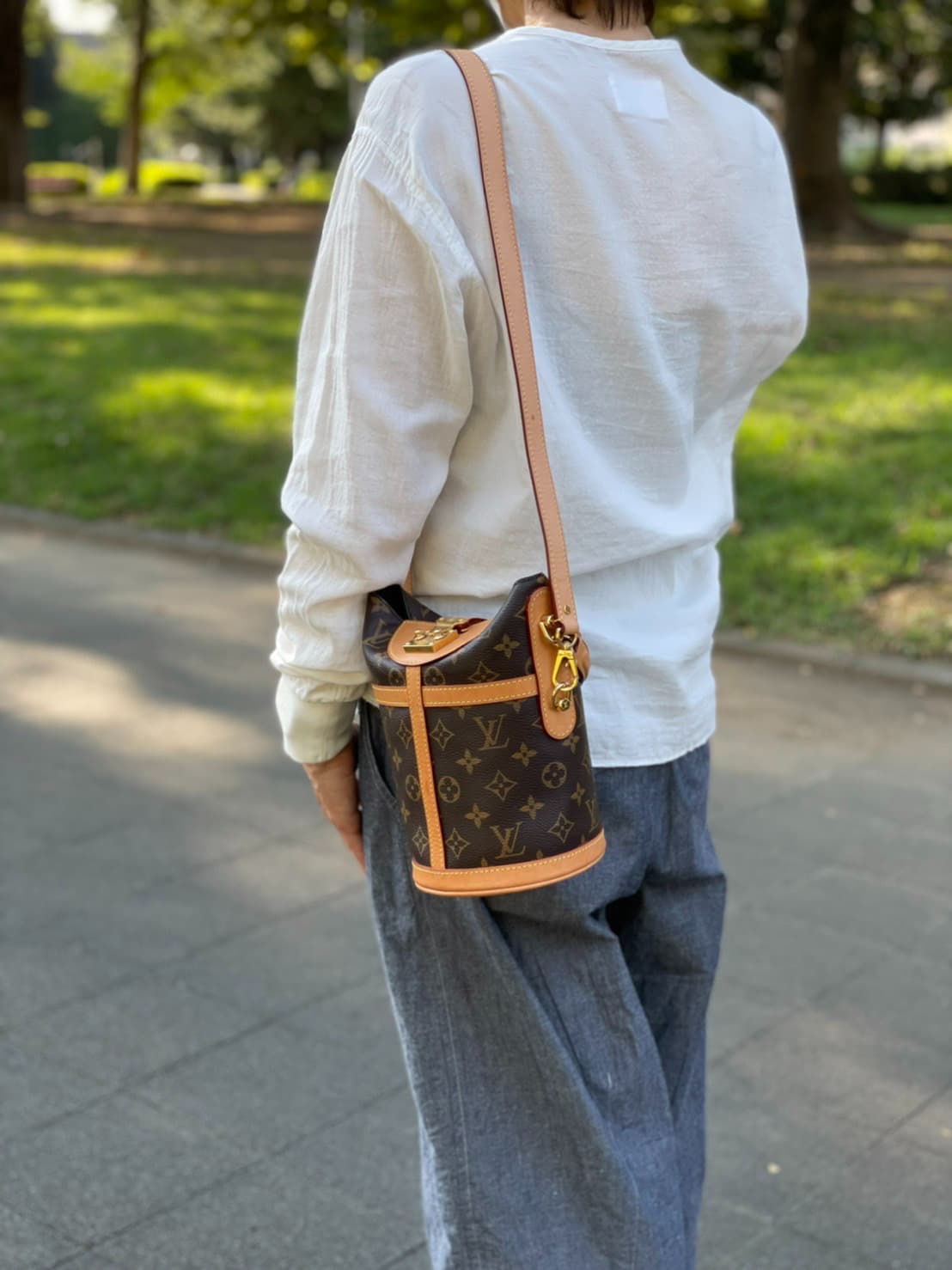 ルイ・ヴィトン LOUIS VUITTON モノグラム ダッフルバッグ M43587