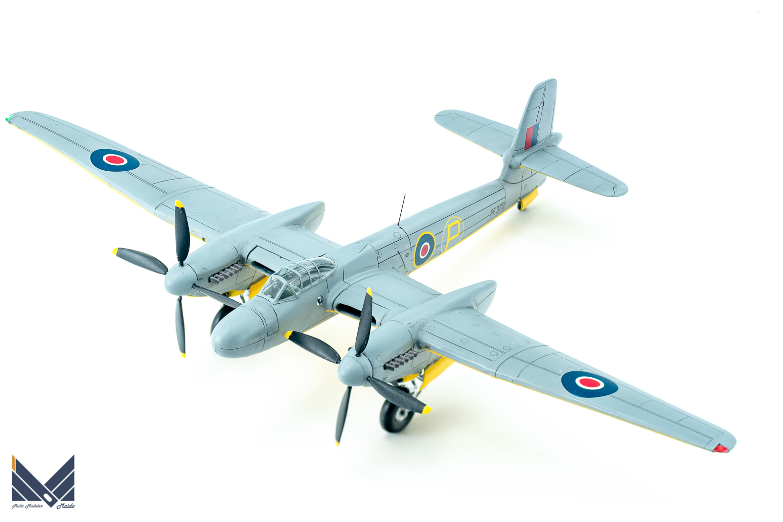 CMR 1/72 イギリス空軍 ウェストランド ウェルキン 夜間戦闘機型 完成