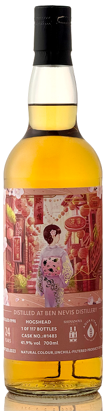 ベンネヴィス[1998] 24年 for Abyss x AQUA VITAE x SHINANOYA