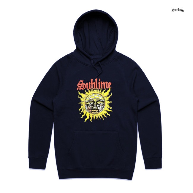 Sublime / サブライム - YELLOW SUN プルオーバーパーカー(ネイビー