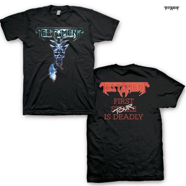 Testament / テスタメント - First Strike Tシャツ(ブラック) | T