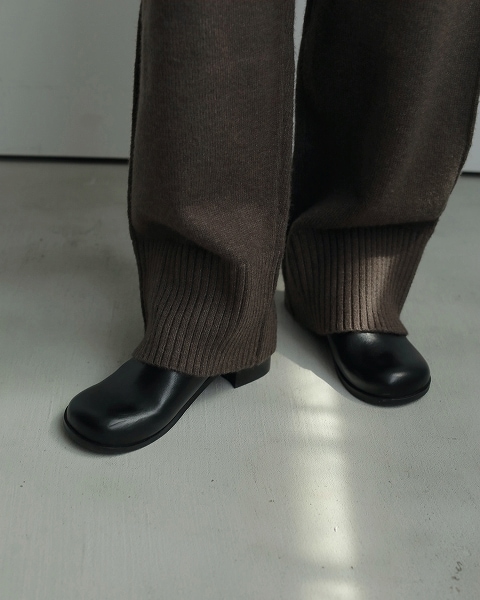 anuke アンヌーク Ecoleather Heel Slip-ons 62521021 /キャンセル返品