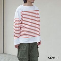 outil ウティ : TORICOT AAST バスクシャツ (OFF/EMPIRE YELLOW