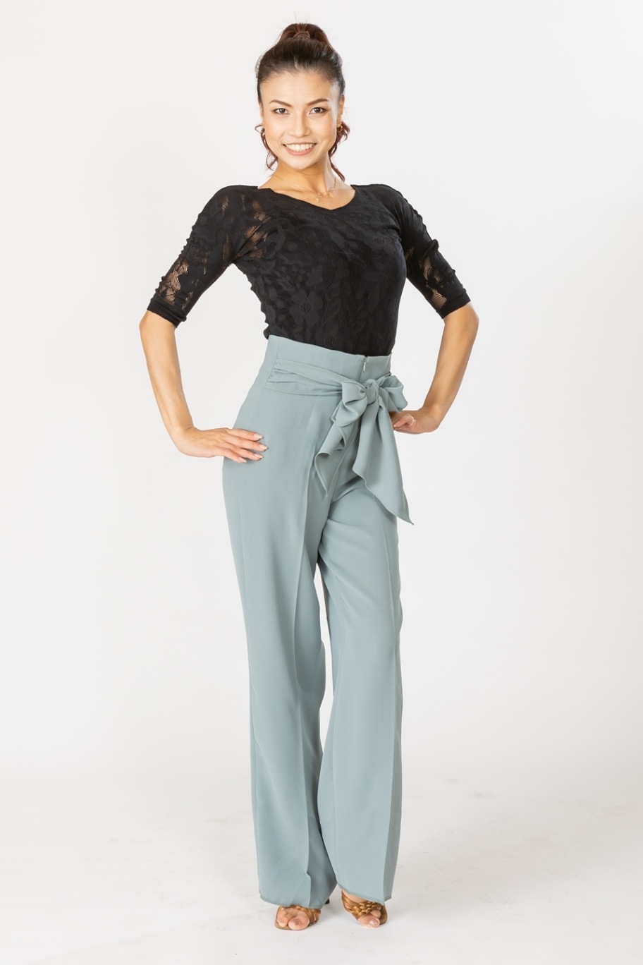 レディースダンスパンツ KRPA86 | 社交ダンス タカダンス レッスン