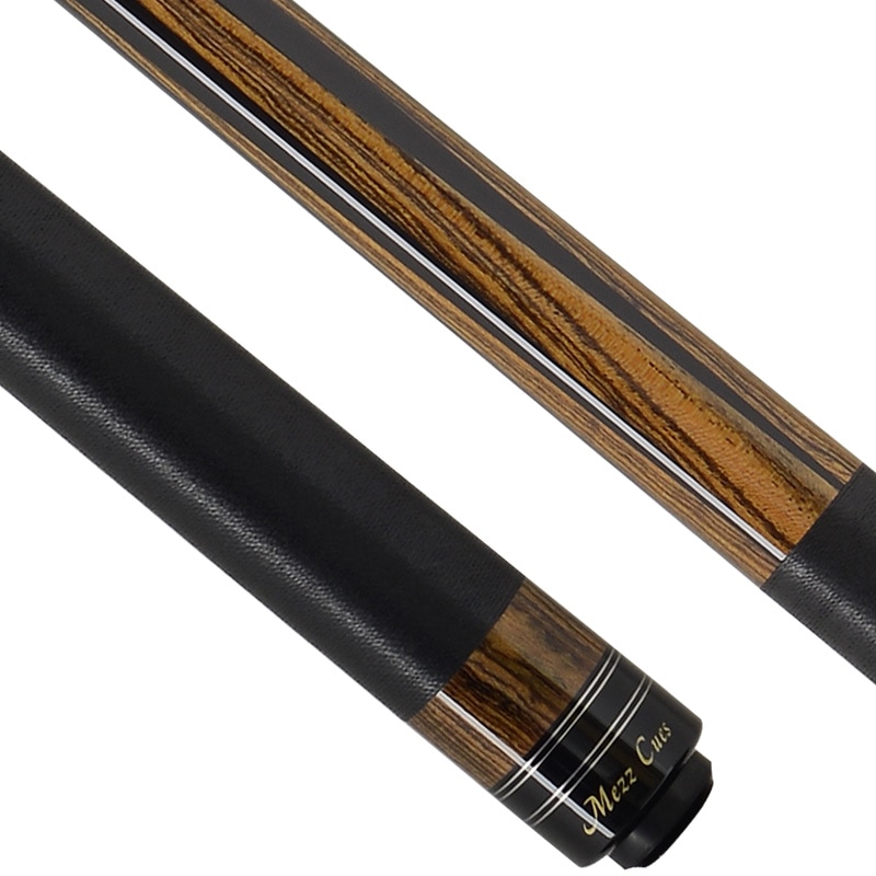 MEZZ 【メッヅ】 キュー CP-21B ボコテ(革巻き/黒ラフ) | WX-Σシャフト