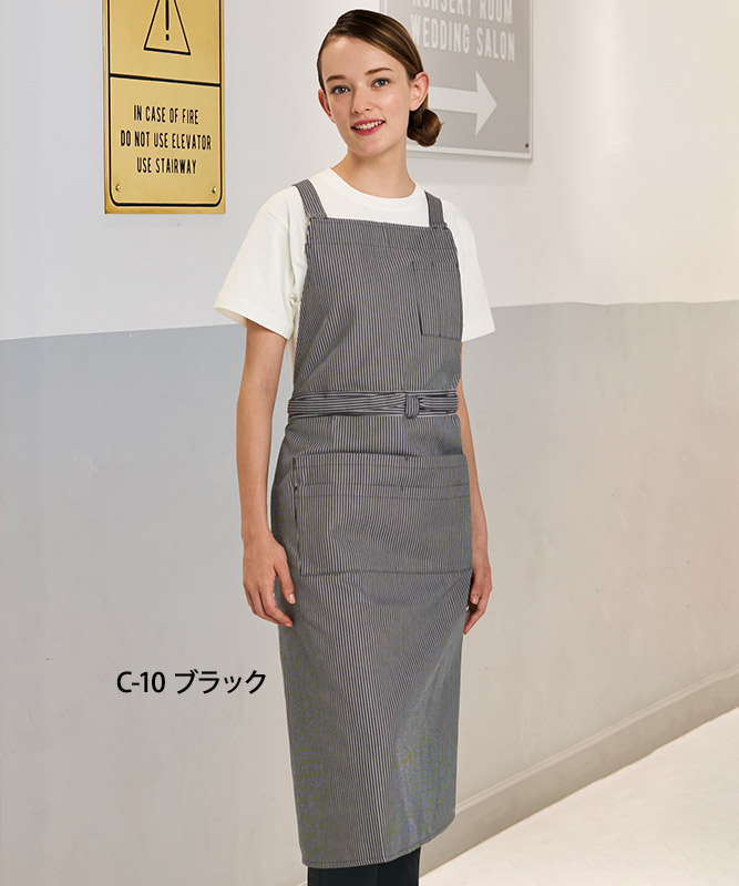 ヒッコリーエプロン[チトセ製品] T8083｜飲食店制服・フード