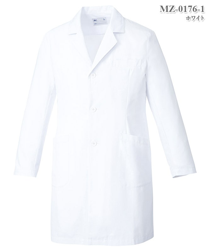 ミズノ男子白衣ドクターコート長袖[チトセ製品] MZ-0176｜THS-白衣通販