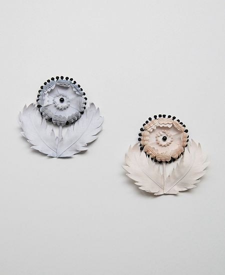 mina perhonen ミナペルホネン quartet カルテット ブローチ （TA7716）