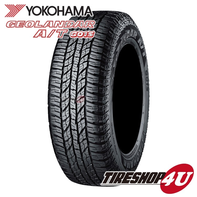 YOKOHAMA GEOLANDAR A/T G015 LT265/60R18 119/116S OWL アウトライン
