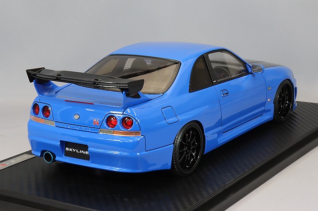 イグニッションモデル 1/18 日産 スカイライン GT-R (BCNR33) ブルー