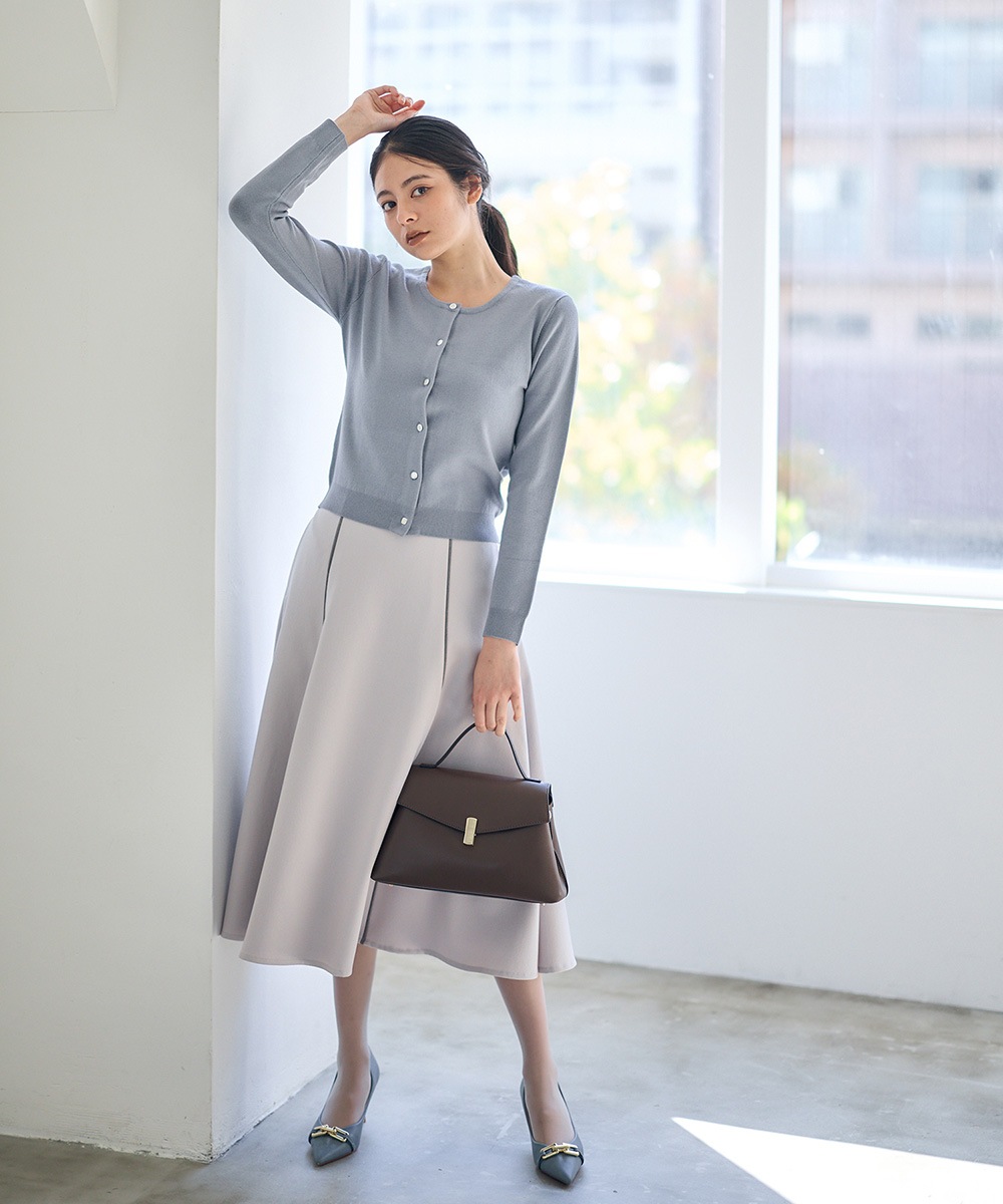 パイピングフレアスカート - 12Twelve Agenda(トゥエルブアジェンダ