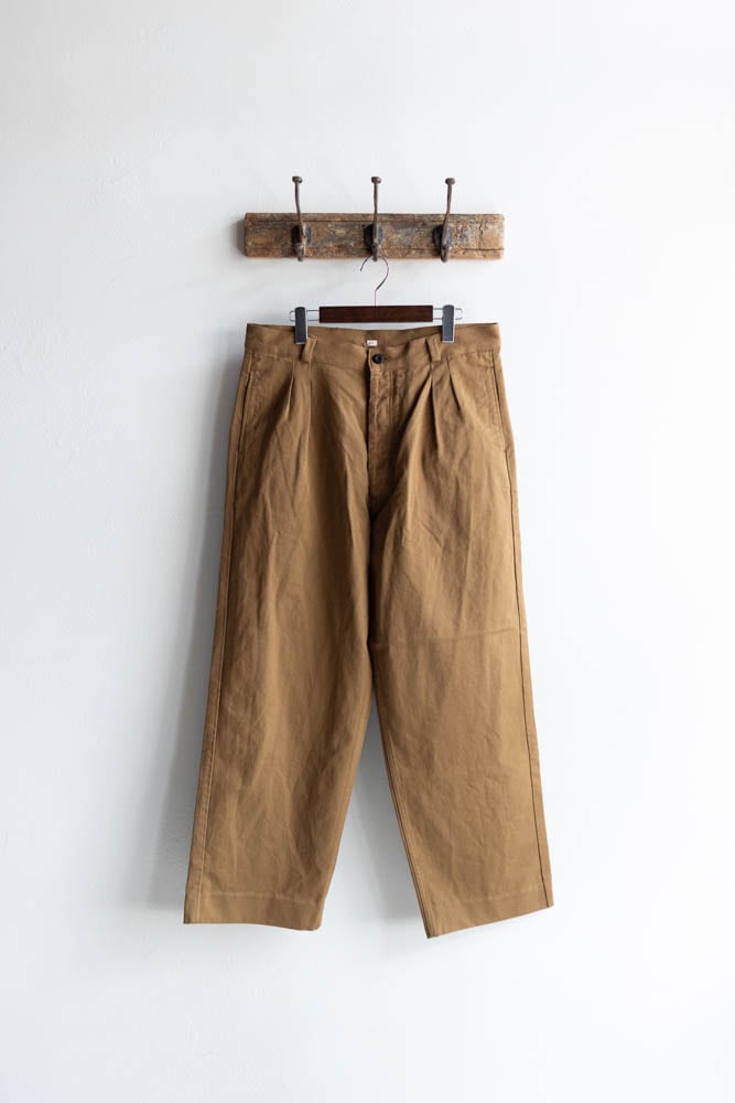 OUTIL ウティ | PANTALON MACAU Col : BROWN 公式通販 - t.m.p. coop