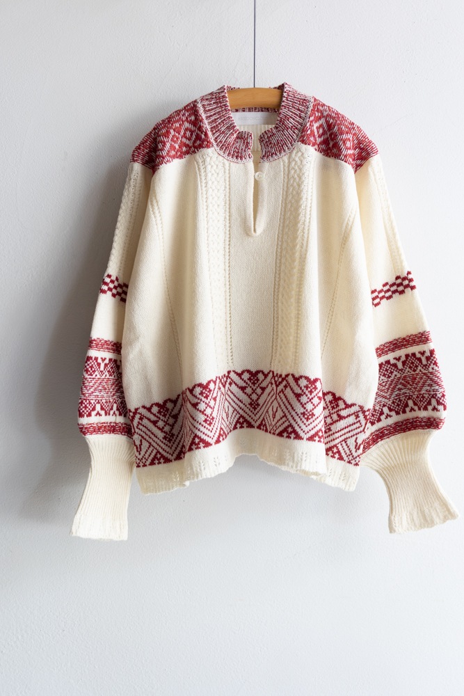 ASEEDONCLOUD アシードンクラウド | Seiyakou jacquard blouse Col