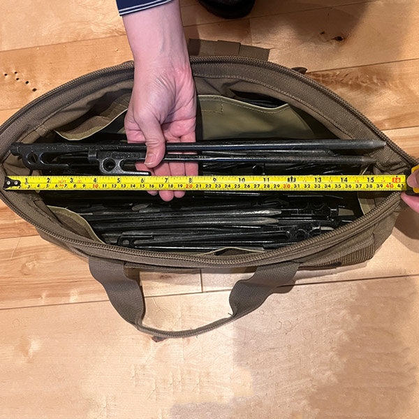 ラージマウス ペグバッグ 3.0 (ウルフブラウン) | Oregonian Camper