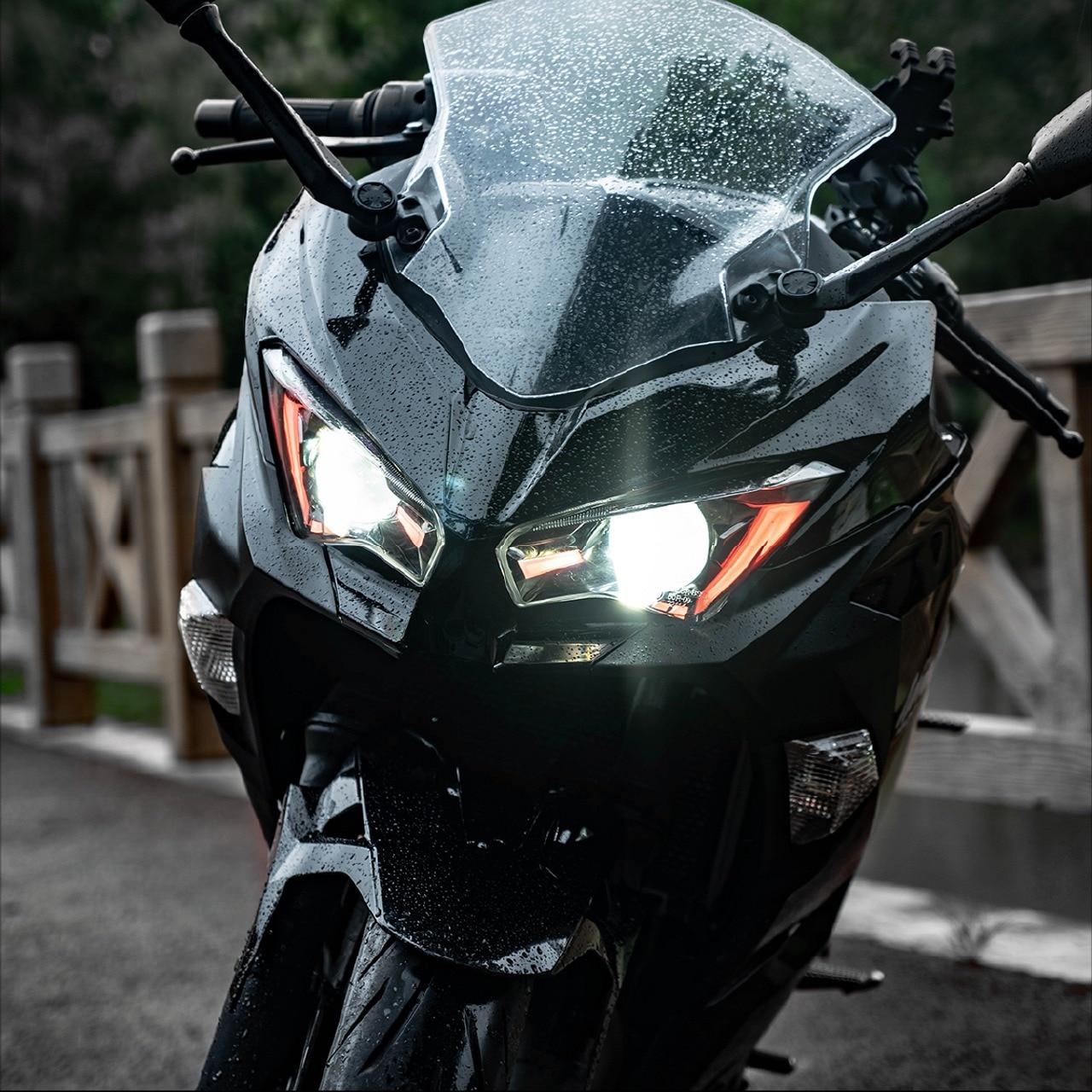 Kawasaki ZX-25R 18-24年 フルLED カスタムヘッドライト | ヘッド
