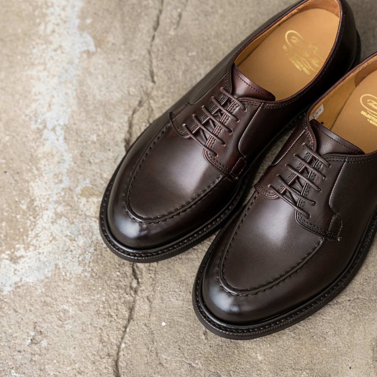 トレーディングポスト 2102 DARKBROWN Uチップ メンズ