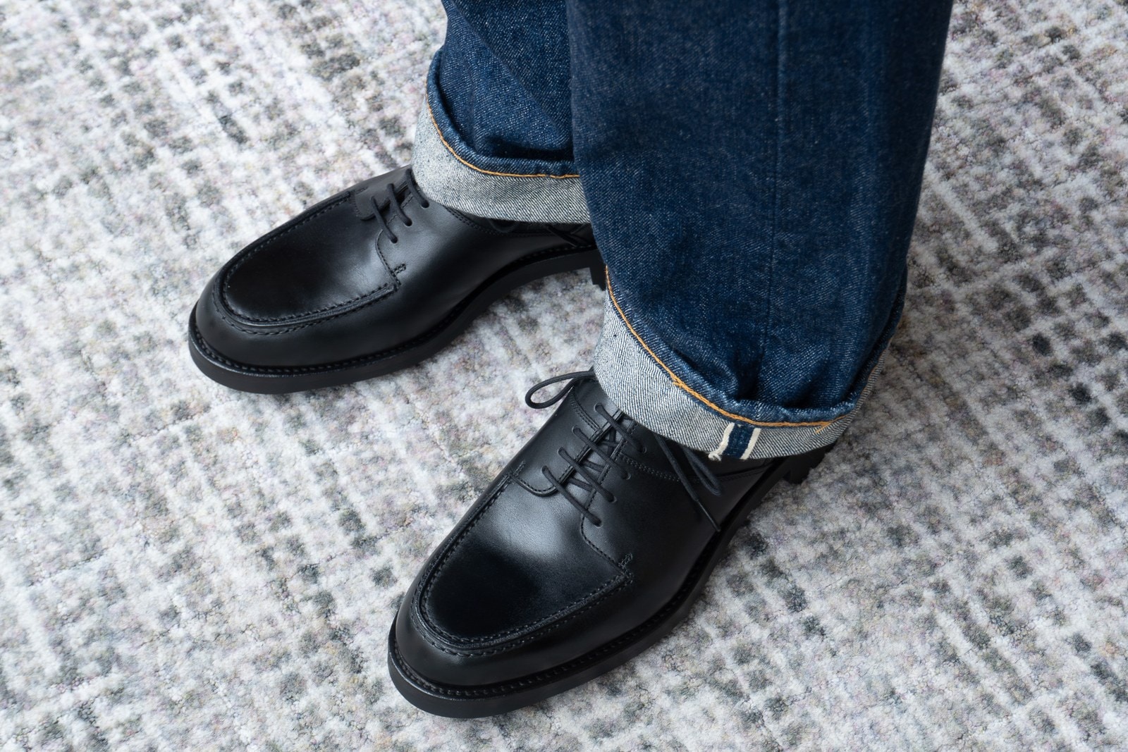 TIME SALE】オリエンタル アラン2|ARAN 2 BLACK Uチップ メンズ[サイズ