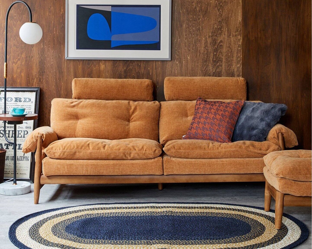 journal standard Furniture | MADEIRA SOFA mustard マデイラソファ